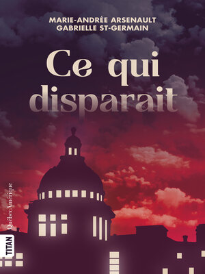 cover image of Ce qui disparait